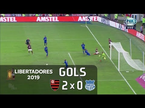 Sem narração: Flamengo 2 x 0 Emelec - Libertadores 2019