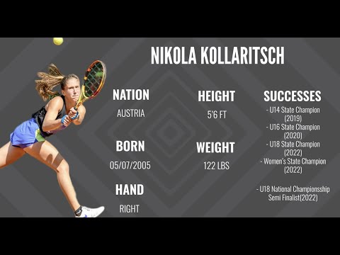 Students Go West Tennis - Nikola Kollaritsch - Fall 2023