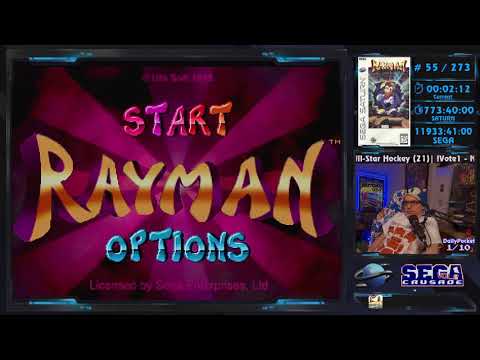 SEGA Crusade Vol 2 - #55 - Rayman - Saturn - Part 1