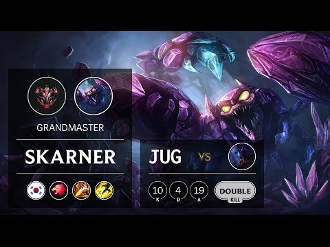 Skarner Jungle vs Rek'Sai - KR Grandmaster Patch 9.13