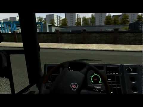 Scania 124l interior ETS