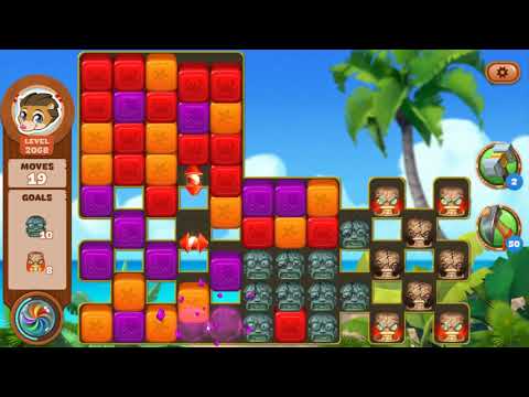 Lost Island Blast Adventure Level 2068 NO BOOSTERS - A S GAMING