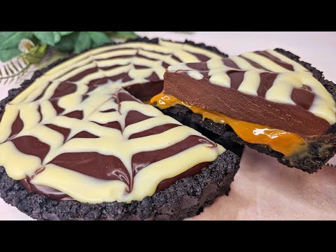 No Bake Halloween Cake