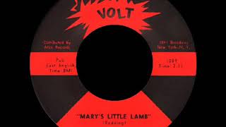 Otis Redding  - Mary&#39;s Little Lamb  - VOLT  109