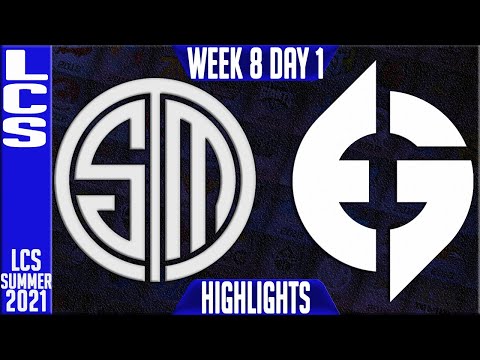 TSM vs EG Highlights | LCS Summer 2021 W8D1 | Team Solomid vs Evil Geniuses