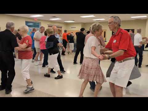 Square dancing with Dan Preedy calling at the West County Spinners in St. Louis, MO 6/2/25.