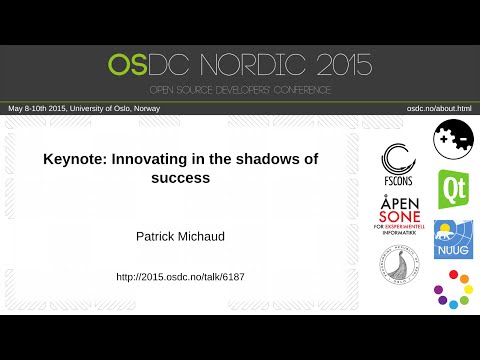 Patrick Michaud - Keynote: Innovating in the shadows of success
