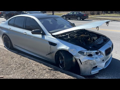 REBUILDING MY WRECKED F10 M5 | PT 1