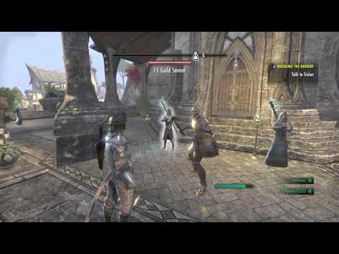ps4 The Elder Scrolls Online quest BREAKING THE BARRIER