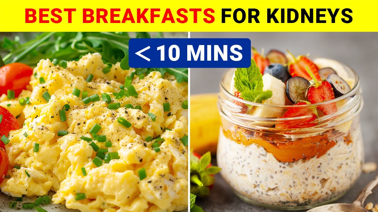 7-Day Easy Breakfast Plan for Kidney Disease | Less Than 10 Mins