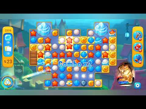 Fishdom 2022, no Boosters,  2374  level  -  прохождение без бустеров,  2374  уровень.