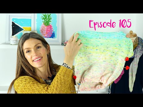 Pineapple Knits | Episode 105 | Socks! and a new marled fade cardigan 😍