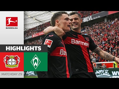 Resumen de B. Leverkusen vs Werder Bremen Jornada 29