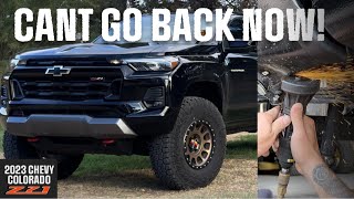 *CUTTING UP* my 2023 Chevy Colorado for 35’s !