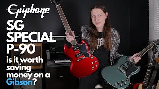 Video thumbnail for Epiphone SG Special P-90 - Is It Worth Saving On Gibson? by Oli Royer