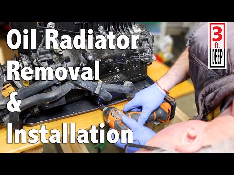 How To Remove And Install A Sea-Doo Oil Radiator