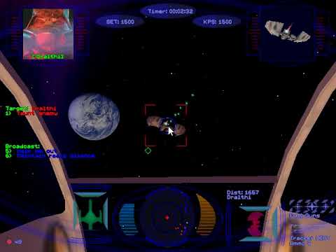 Let's Play: Wing Commander Prophecy (Level 7 training simulation)