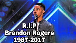 True Talent Gone Too Soon - Brandon Rogers America's Got Talent