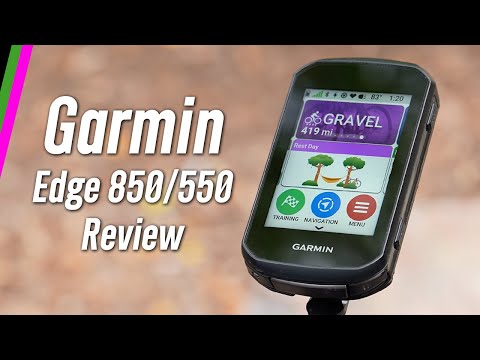 Garmin Edge 850/550 Review - The Bike Computers To Beat?