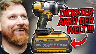 ABSOLUT SINNLOS? MEGA AKKU von DeWALT im TEST | WERKZEUG NEWS 322