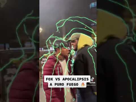 #FOX y #APOCALIPSIS a puro fuego 🔥 #viral #batallasderap #fms #redbullbatalla #freestyle