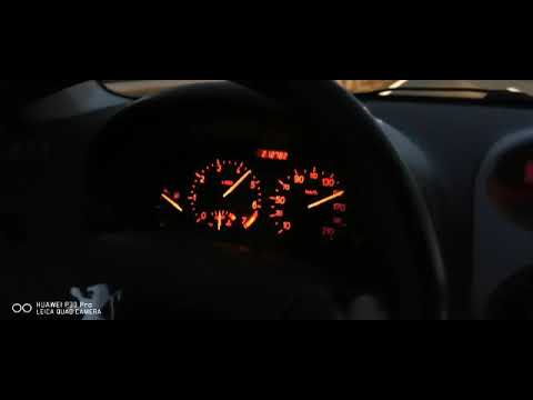 Peugeot 206 S16 high speed on German autobahn after repair