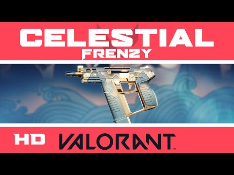 Celestial Frenzy VALORANT Skin IN-GAME | NEW Skins Showcase