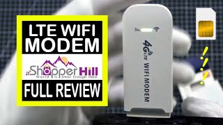 4G LTE USB Modem Adapter With WiFi Hotspot SIM Card 4G Wireless Router | Shopperhill Reviews