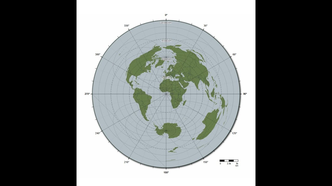 A Quick Overview of the Azimuthal Equidistant Projection — video thumbnail