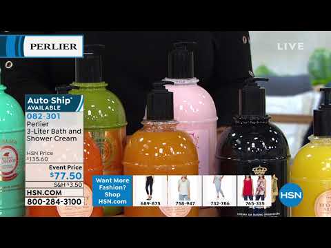 Perlier 3 Liter Double Latte Bath   Shower Milk Cream