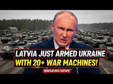 Latvia Just ARMED Ukraine with 20+ WAR MACHINES!