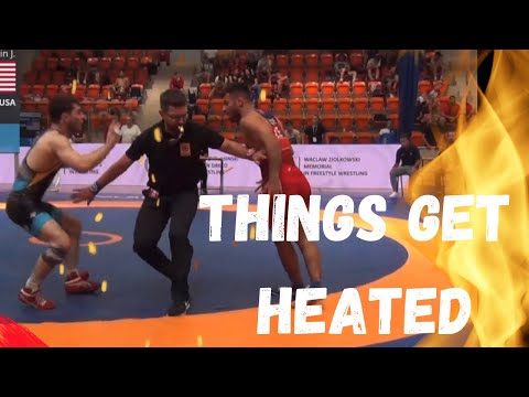 Austin Desanto Vs. Aliabbas Rzazade | Things Get Heated