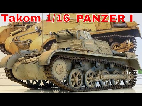 Buiding the New 1/16 Takom Panzer I [Building a big scale tank]