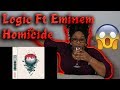 Mom reacts to Logic - Homicide (feat. Eminem) (Official Audio)