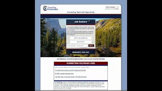Connecting Colorado Login Tutorial