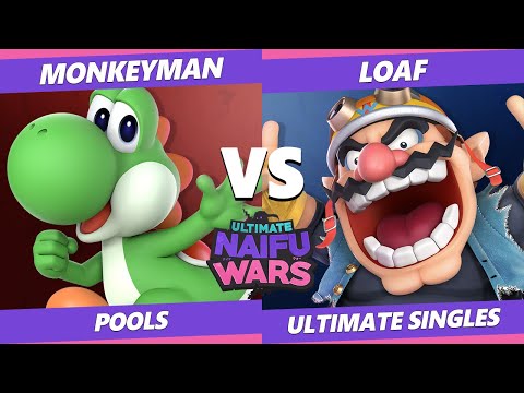 Naifu Wars 11 Pools - Monkeyman (Yoshi) Vs. Loaf (Wario) Smash Ultimate - SSBU