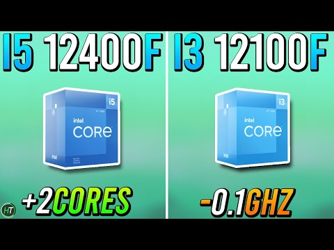 i5 12400F vs i3 12100F - 12400F Way Better?