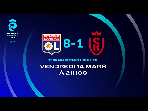 J17 : Ol. Lyonnais – Stade de Reims (8-1), le résumé