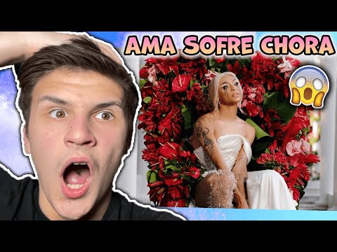 Pabllo Vittar - Ama Sofre Chora (Official Music Video) |🇬🇧UK Reaction