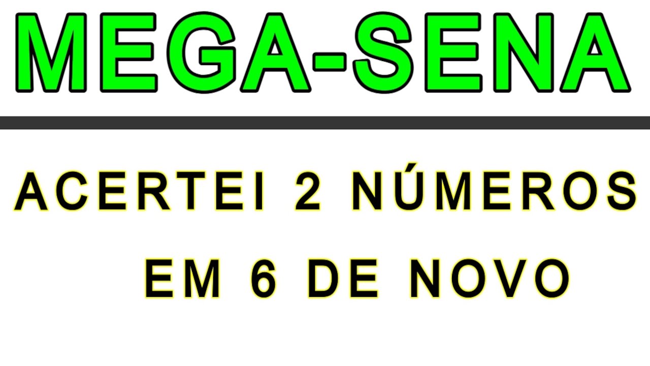 Watch Now Acertei 2 números em 6, de novo. E 4 números em 15. Acertei 2 números em 6, de novo. E 4 números em 15.
