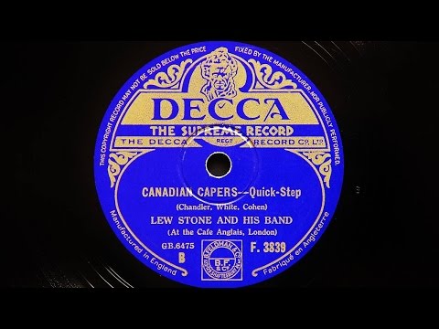 Lew Stone and His Band - Canadian Capers