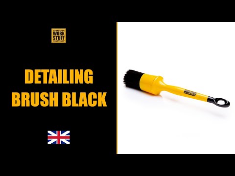 Work Stuff Detailing Brush Black 3 pack - Набор химстойких синтетических кистей для детейлинга 3шт - фото 1 - id-p1852902095