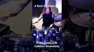 Download lagu For the Love of God (Steve Vai). Stu Lockwood- Collision Drumsticks artist in the studio #drums mp3