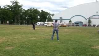 Dendi playing frisbee @ DreamHack Summer 2013