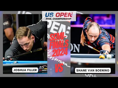 THE CLASSICO! 🇺🇸🇩🇪 Shane Van Boening vs Joshua Filler | Semi-Finals | US Open Pool 2024