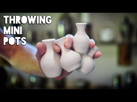 Throwing Miniature Pots