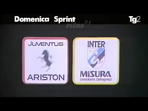 Juventus-Inter 1:1, 1988/89 - Domenica Sprint 