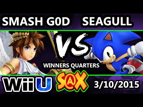 S@X - VGz | VGz | Smash God (Pit) Vs. NS VGz | Seagull (Sonic) SSB4 WQ - Smash 4 - Smash Wii U