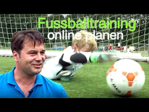 Wie Frank sein Fussballtraining für Kinder online plant