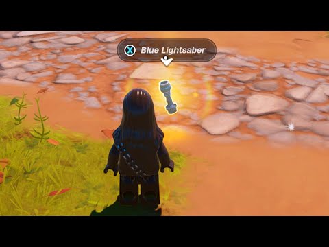 How to Unlock & Equip a Lightsaber - LEGO Fortnite Quests